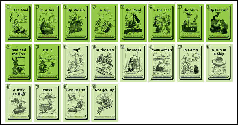 3RsPlus- Basic Reading Instruction (BRI) Books Levels 1-3