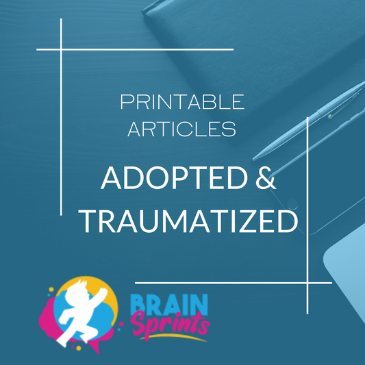 Articles - Adopted and Traumatized