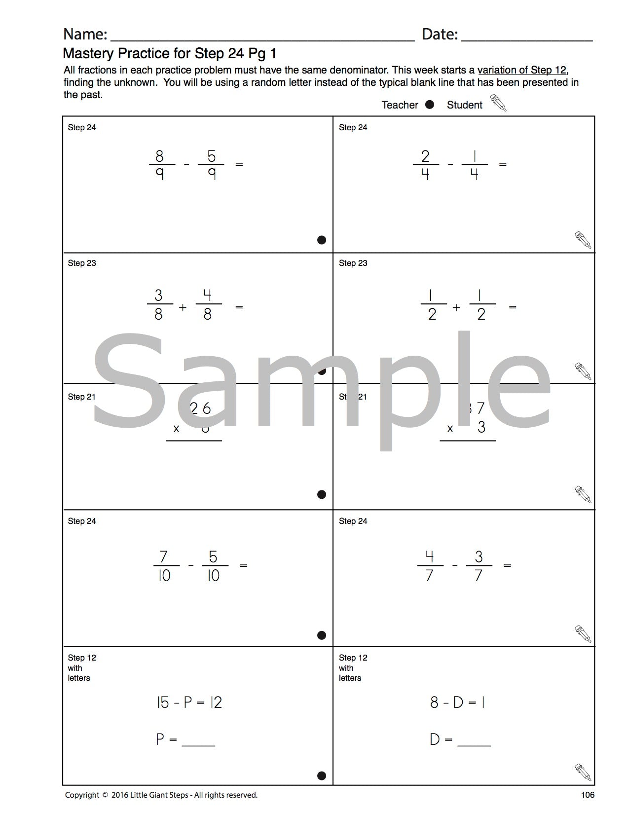 Visual Circle Math - *Now includes Mastery Pages*