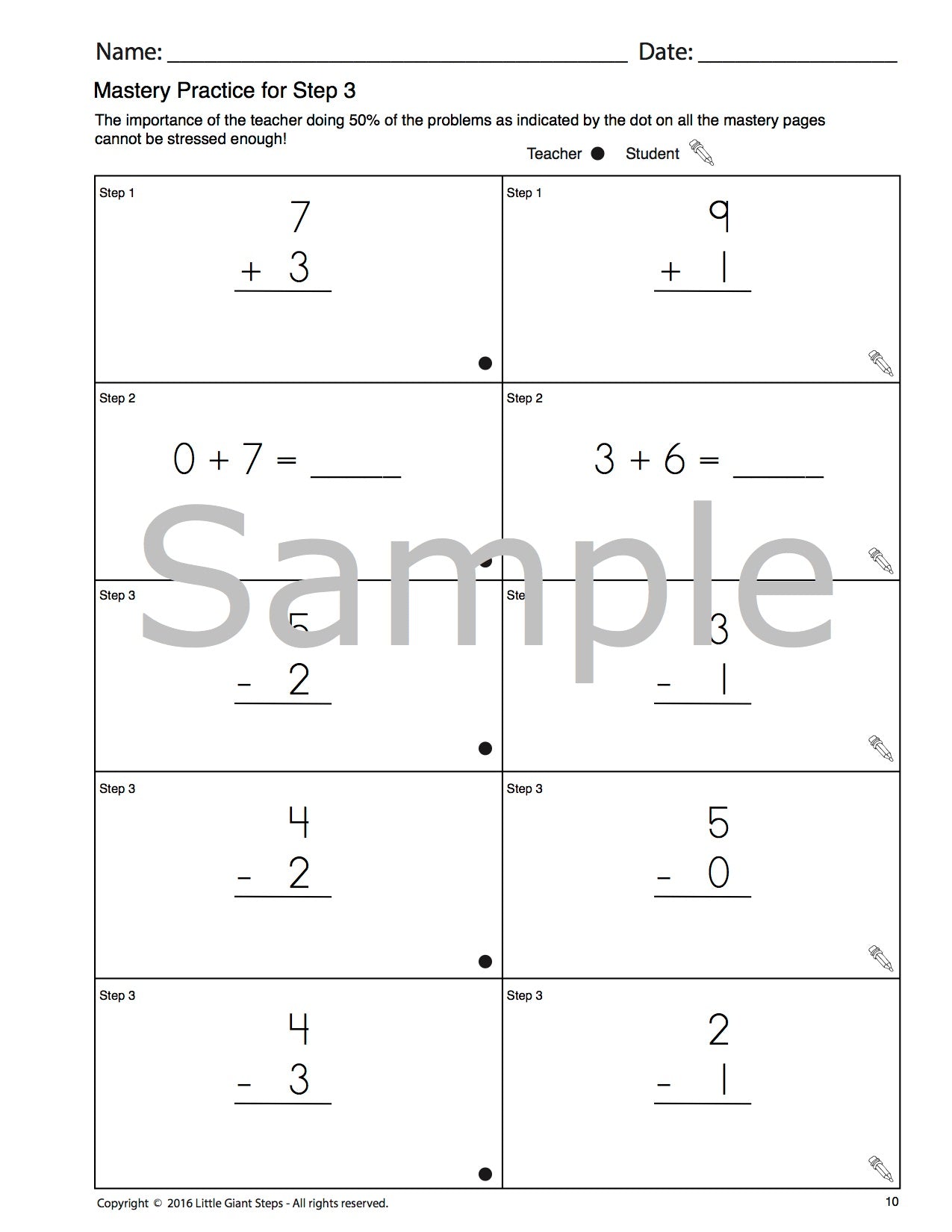 Visual Circle Math - *Now includes Mastery Pages*