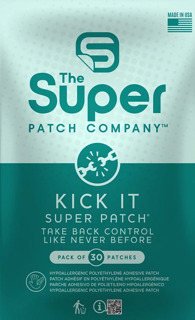Kick it  - sample pack of 5 patches